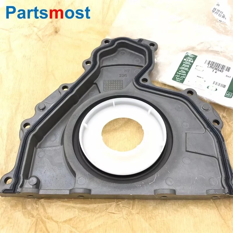 CRANKSHAFT REAR RETAINER & OIL SEAL FOR LAND ROVER DISCOVERY LR3 LR4 RANGE ROVER RR SPORT 3.0L V6 DIESEL JAGUAR 1316115 LR036542