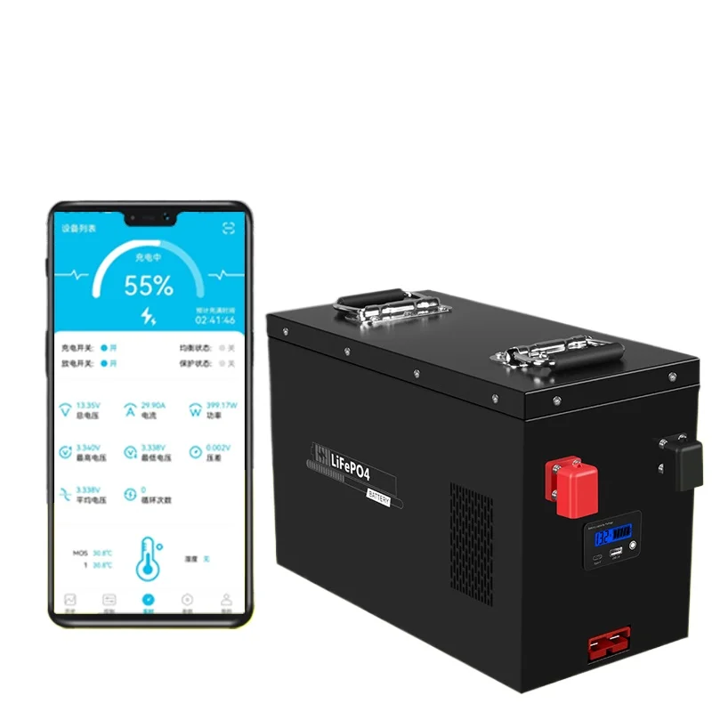

12V24V Lithium Iron Phosphate Battery Solar Battery Pack Large Capacity Large Single Outdoor Energy Storage Power Supply RV