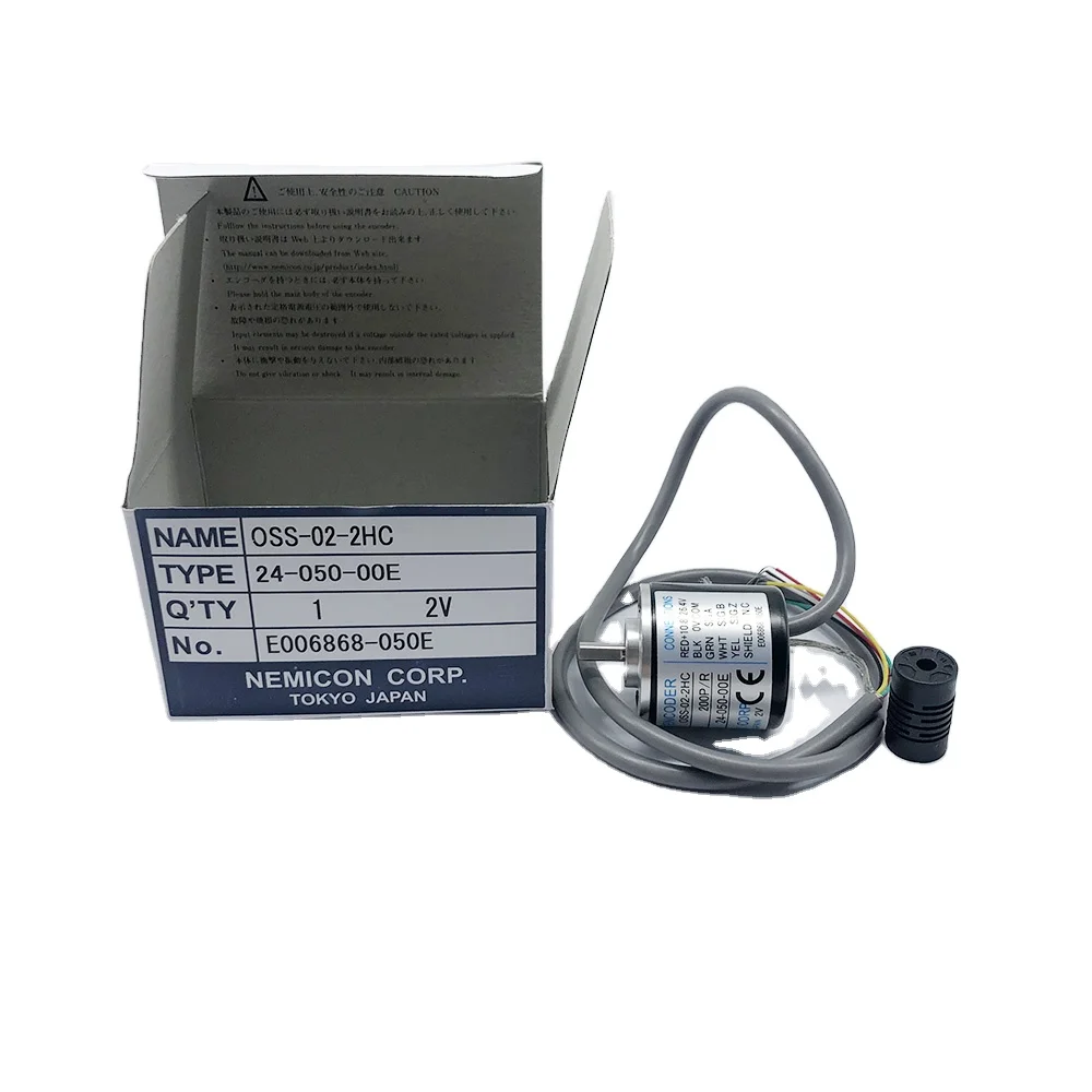OSS-02-2HC-050-00E 200ppr  4mm Solid Shaft Encoder for CNC Machine