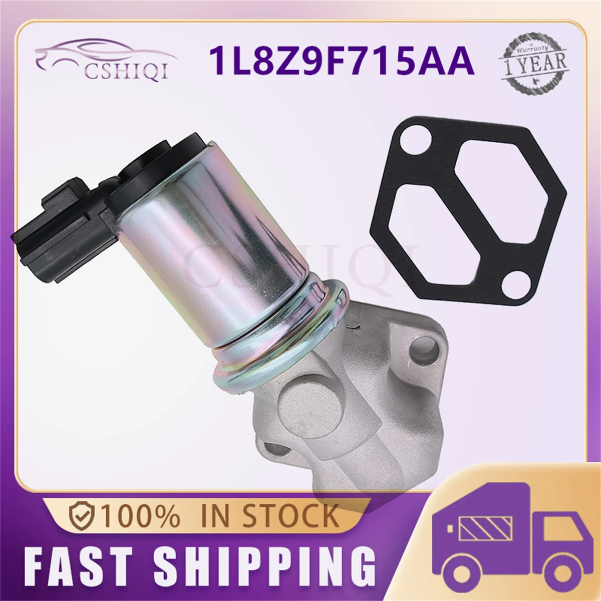 

1L8Z9F715AA Клапан регулирования воздуха холостого хода AESP109-38A 1F2Z9F715AA для Mazda Ford Escape 3.0L 2003-2006 862998 862998-A 18-7701