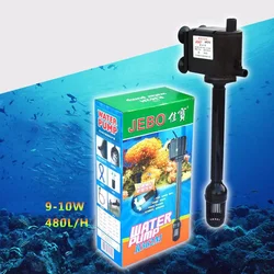 Jebo R362M Aquarium Fish Tank Filtering System Submersible Water Filter 480L/H 10W aquarium filter