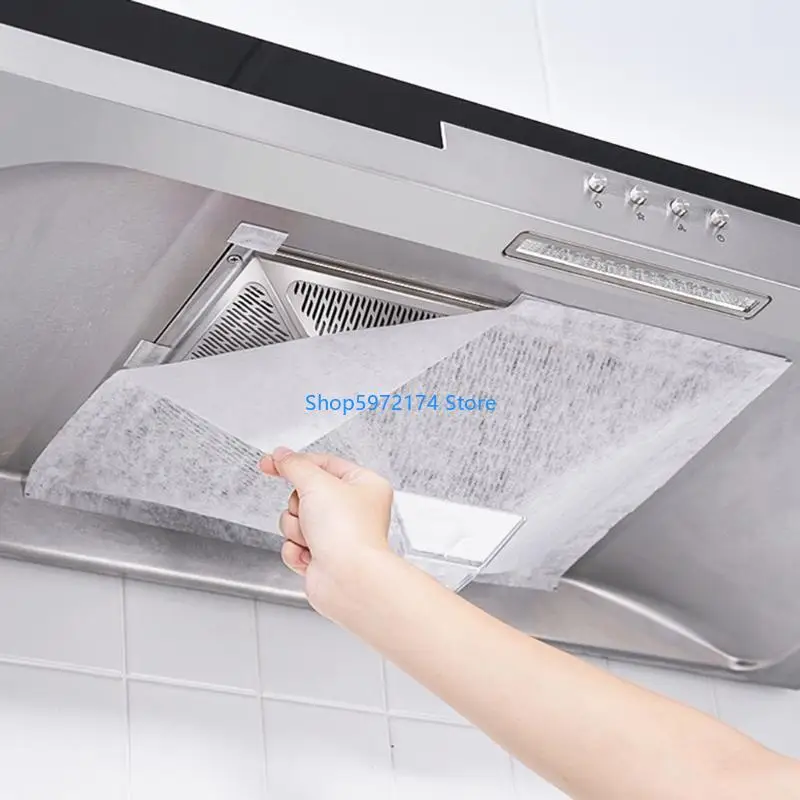 Y3NB Convenient Practical Ranges Hood Filter Papers Protect Your Hood from OilStains