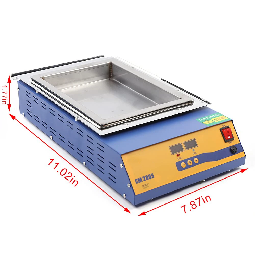 Lead Free Small Tin Melting Furnace with Adjustable Soldering Pot