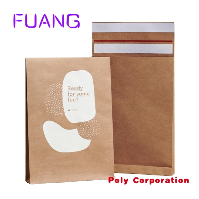 

Custom MOQ 1000 cheap brown grit paper mailer bag/Envelope/Shipping bags