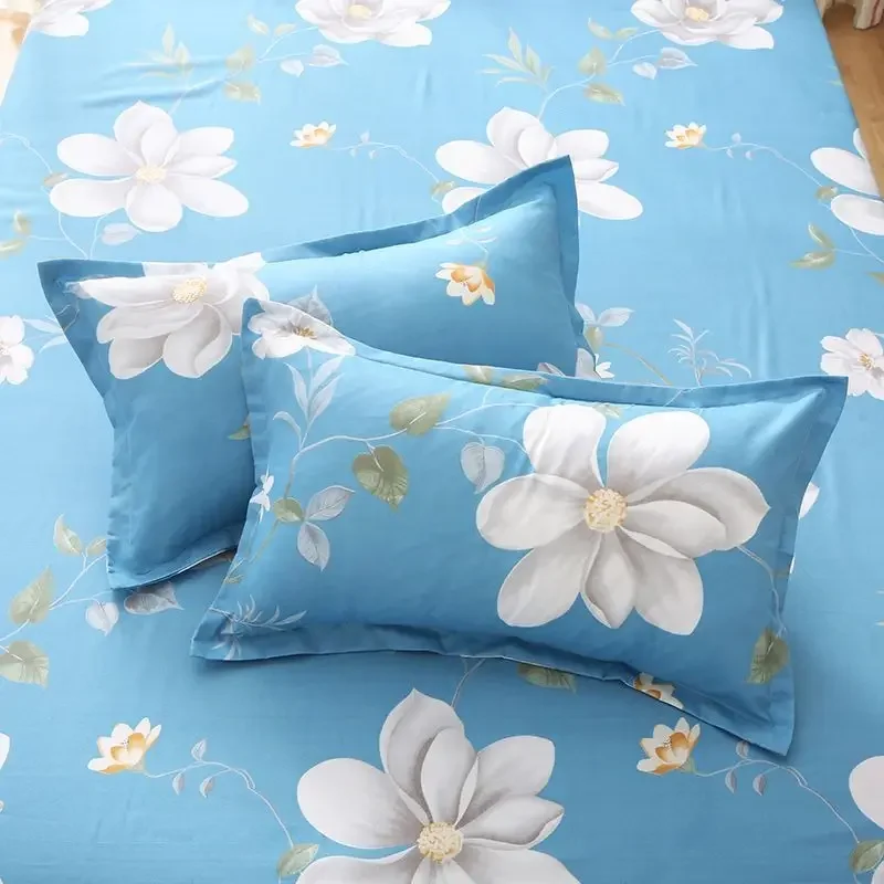 

‌Farmhouse Chic Pillow Cover Set 2PCS 48x74cm Wrinkle Resistant for Guest Room/Dormitory‌
