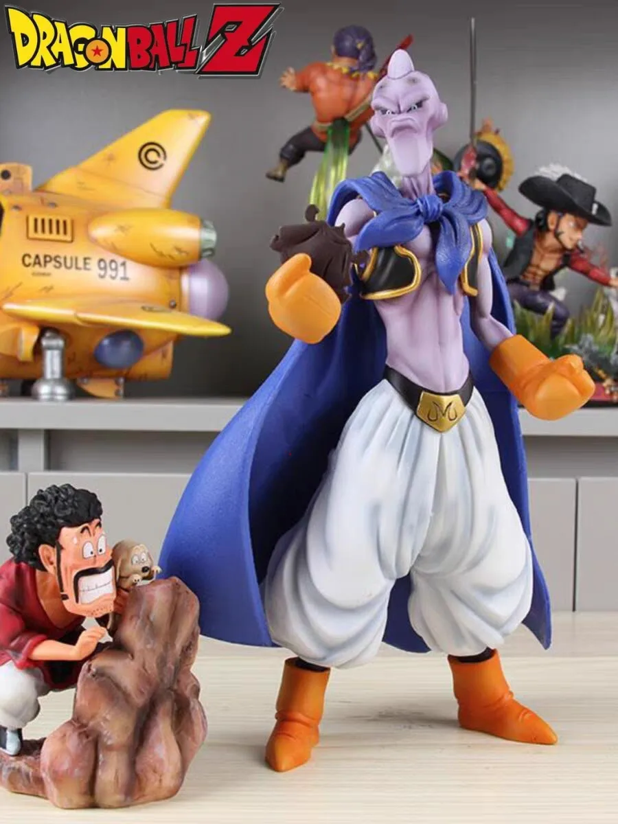 

Dragon Ball Z Evil Majin Buu Figure Mister Satan Anime Pvc Collection Decoration Model Action Figurine Toys Kids Birthday Gifts