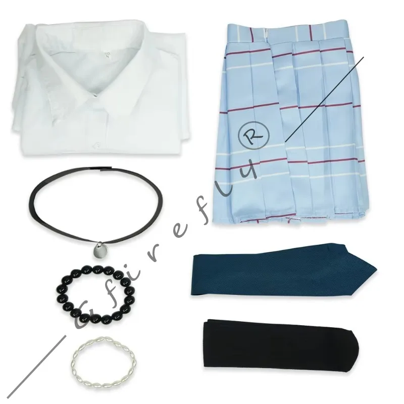 マイドレスアップダーリンマリンキタガワアニメコスプレ衣装、制服、スカート衣装、ウィッグとブレスレット、ハロウィンカーニバルスーツ、小道具