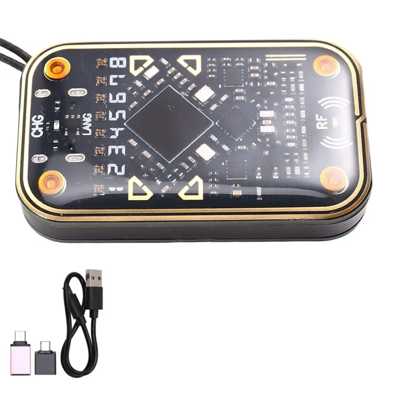 

ABGN Chameleon Ultra V2.0 RFID-считыватель смарт-чипов, эмулятор смарт-карт + брелок T5577, дубликатор карт 125K 13.56МГц