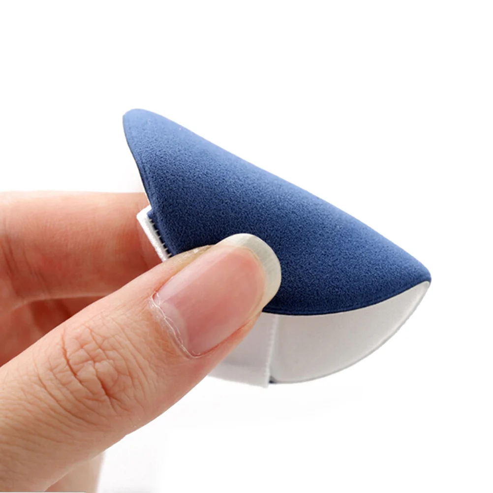

1pcs Makeup Facial Puff Blue Premium Texture Durable Long Lasting Easy Wash Dry Suitable All Skin Types Powder Puff For Face