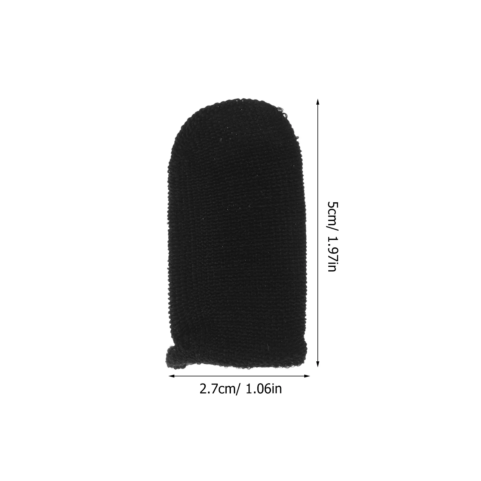 10 قطع من أكمام الأصابع المضادة للعرق قابلة للتنفس، قفازات ألعاب مريحة رفيعة للغاية، أغطية أصابع تعمل باللمس للهواتف المحمولة #2