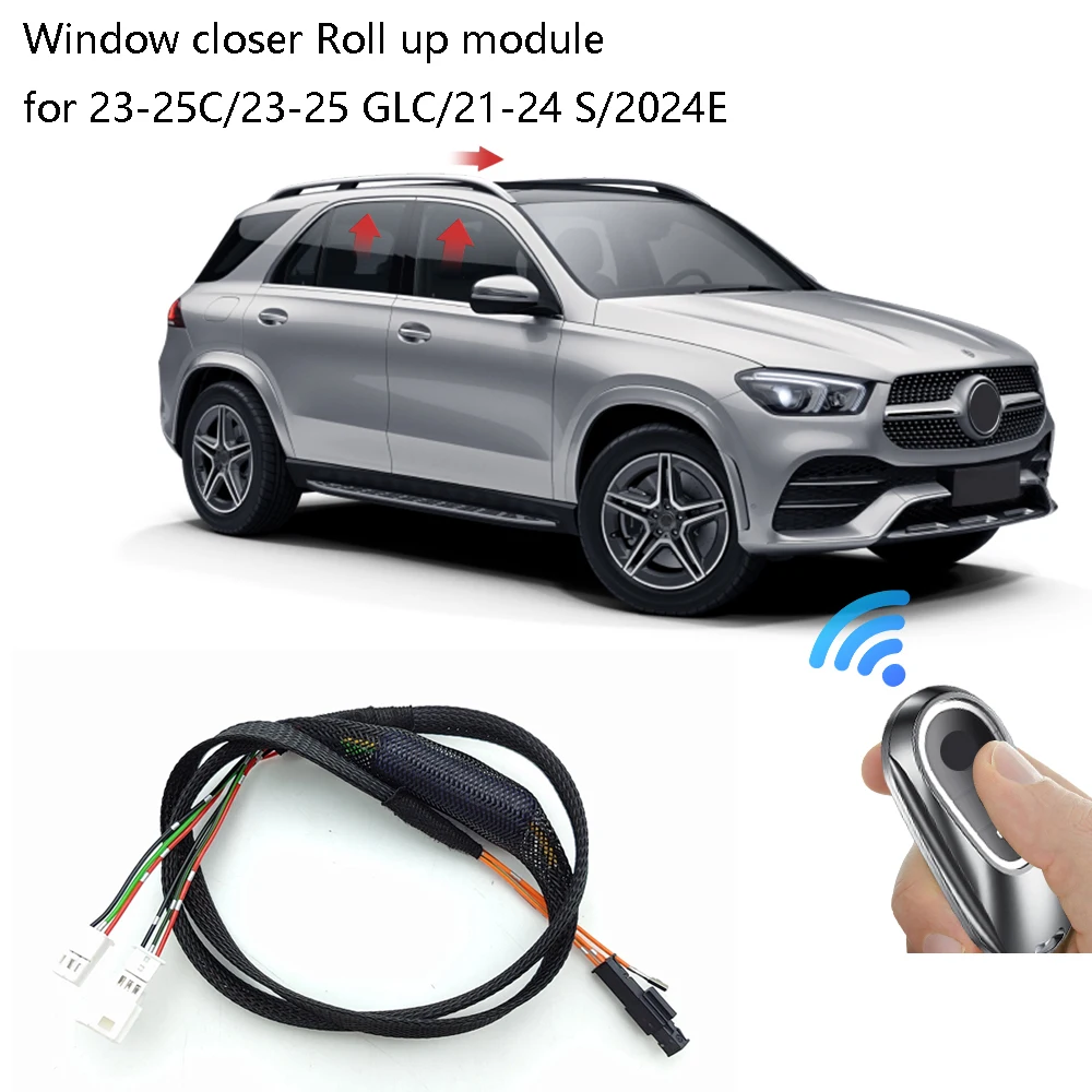 

For Mercedes 2023-2025 C W206 23-25 GLC 21-24 S 2024 E Car Window Close Sunroof Close Automatic Roll Up Roll Down Module System