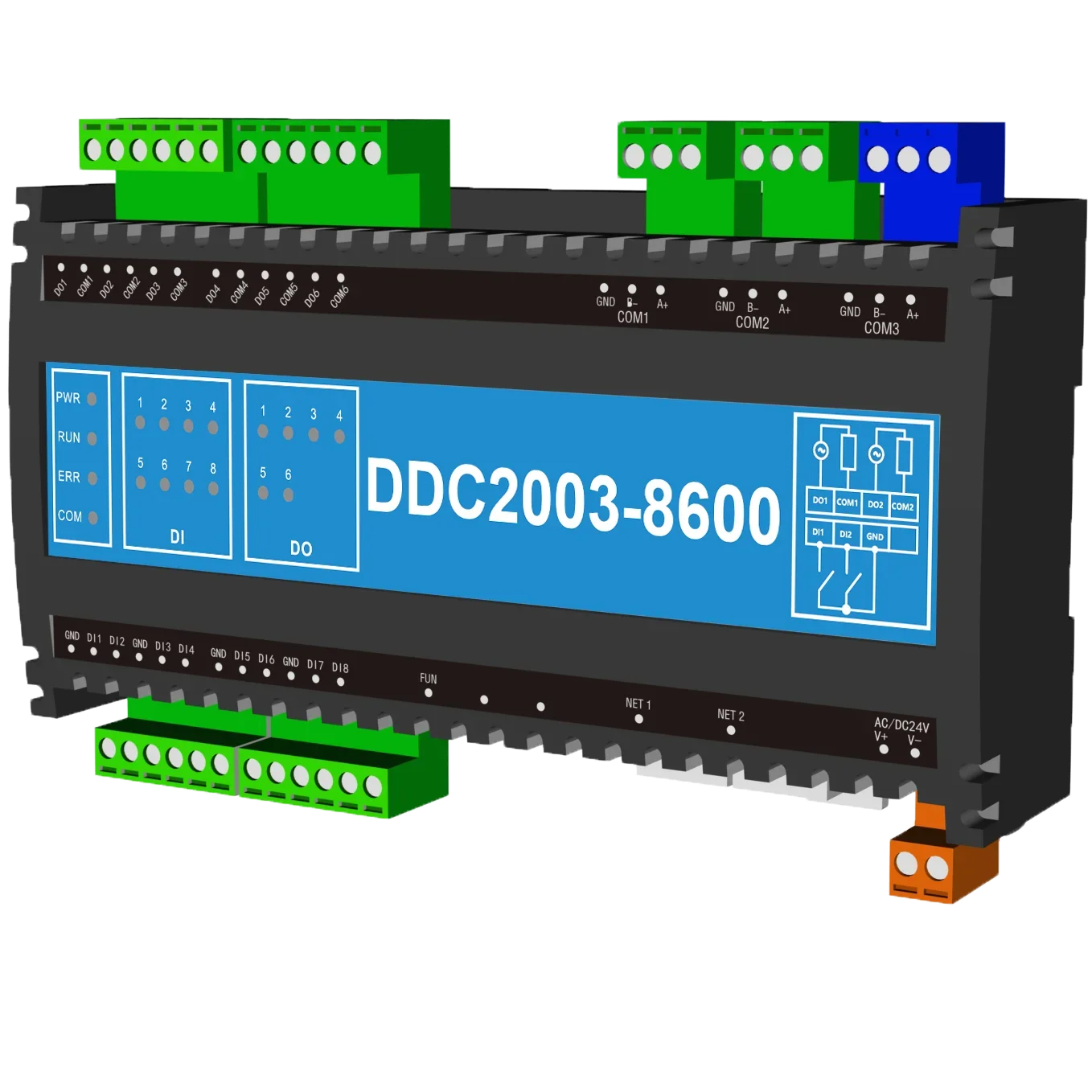 Milesgo DDC Controller HMI all-in-one for iot solution monitoring by smart phone