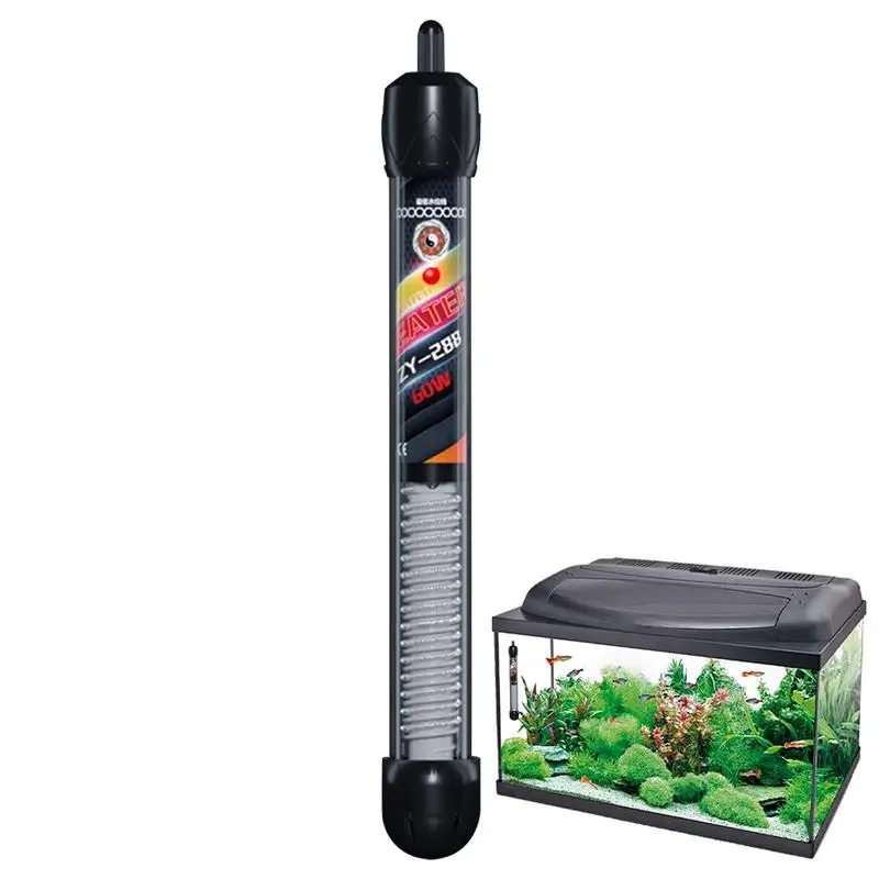 

Fish Tank Heater Small Submersible Aquarium Heater Turtle Heat Rod For Betta Frogs Newts Temperature Adjustable Fish Heater