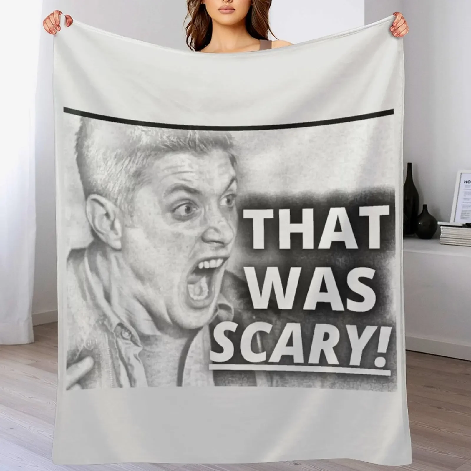 

That Was Scary Dean - Sketch Throw Blanket blankets ands Bed Decorative Throw Blankets Sofas Of Decoration Blankets