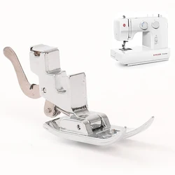 2Pcs Stitching Foot Holder Universal Presser Foot And Snap On Low Shank Adapter For Sewing Machine Quilting Stitching Foot