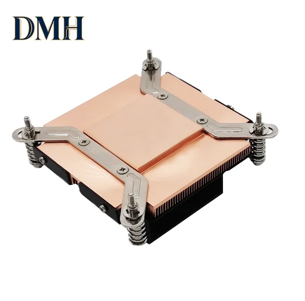 

Комплект охлаждения DMH .Cooler Set 1U 1200 1150: Высокопроизводительный ультратонкий вентилятор для ЦПУ, воздушное охлаждение, чистая медь, для серверов