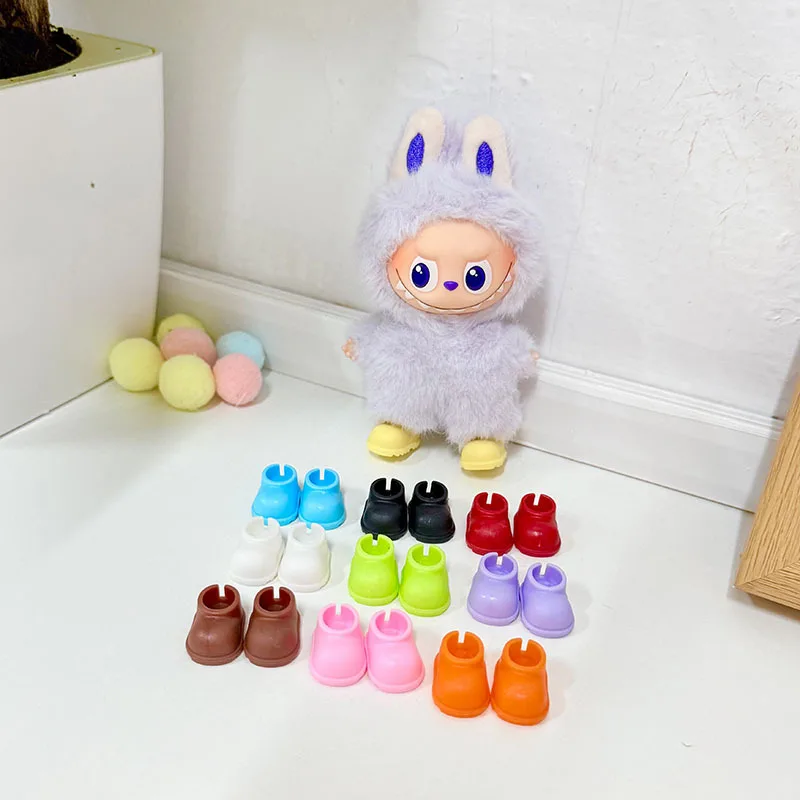 

Shoe Accessories For 4th Generation 4.0 Labubu 10cm Dolls Cute Multi-Color Rain Boots – Perfect Small Gift For Doll Outfits