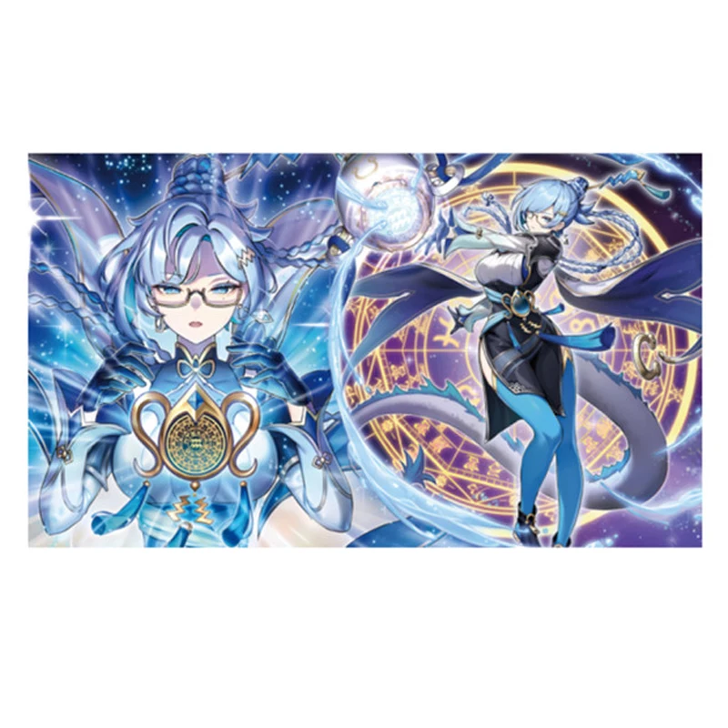 

Yugioh Dracotail Lukias Faimena Play Mat Yu-Gi-Oh! TCG OCG Trading Card Games Mat Duel Plate Rubber Card Mat Mouse Pad