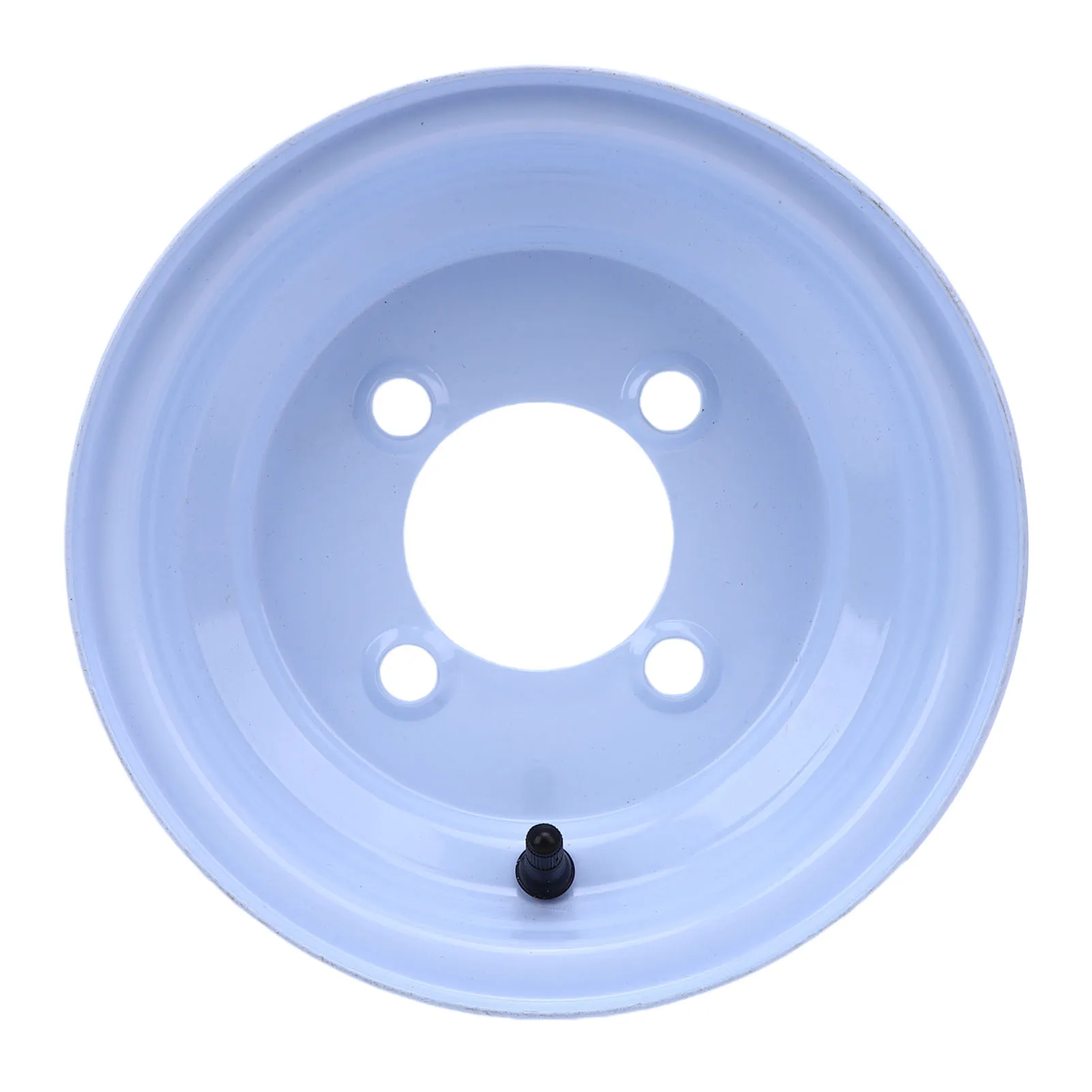 Velg Go Kart dengan Lapisan Anti Aus dan Cengkeraman yang Ditingkatkan 19X7-8, Velg ATV dengan Kekerasan Tinggi 4 Lubang untuk Sepeda Motor ATV, Sepeda Motor Trail, dan Mesin Pemotong Rumput