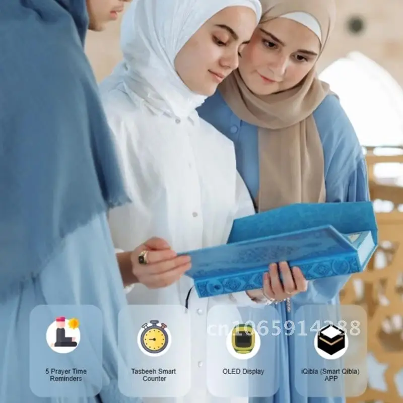 Электронный цифровой счетчик тасбих с счетчиком молитв Тасбих счетчик пальцев счетчик напоминание о молитве время