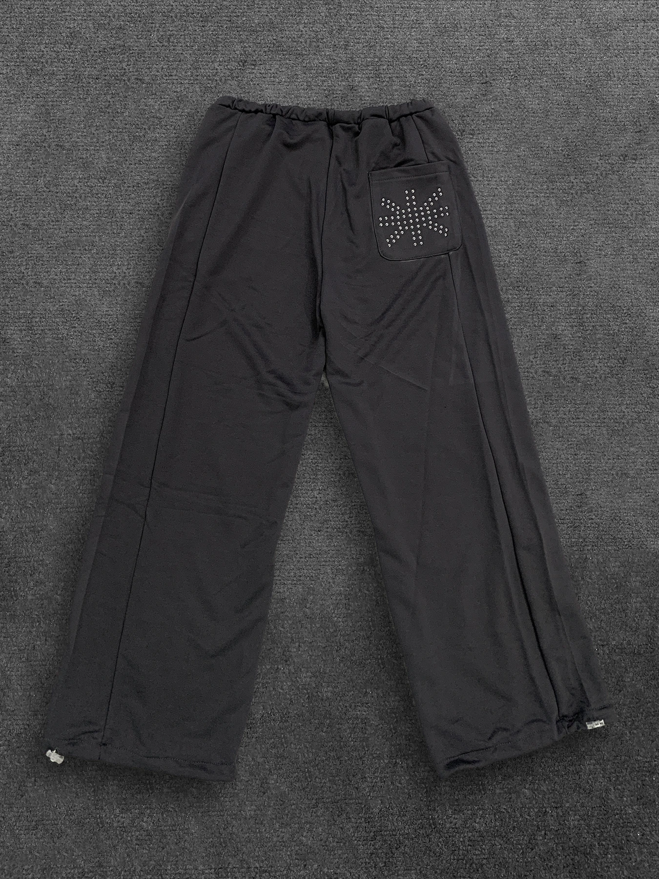 Herbst- und Winterhose mit Reisform-Diamant-Heißprägung, locker geschnitten, personalisierbar, gerades Bein, vielseitig einsetzbar für Sport und Freizeit – Detail 10