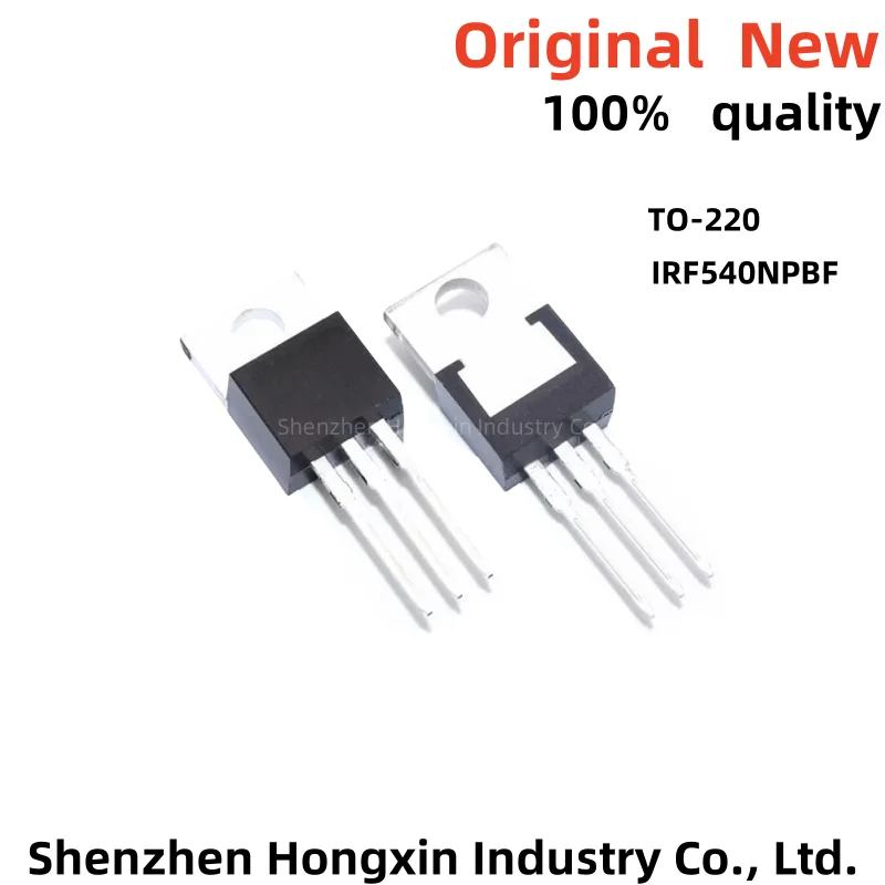 

10pcs IRF540N IRF540 IRF540NPBF MOSFET MOSFT 100V 33A 44mOhm 47.3nC TO-220 new