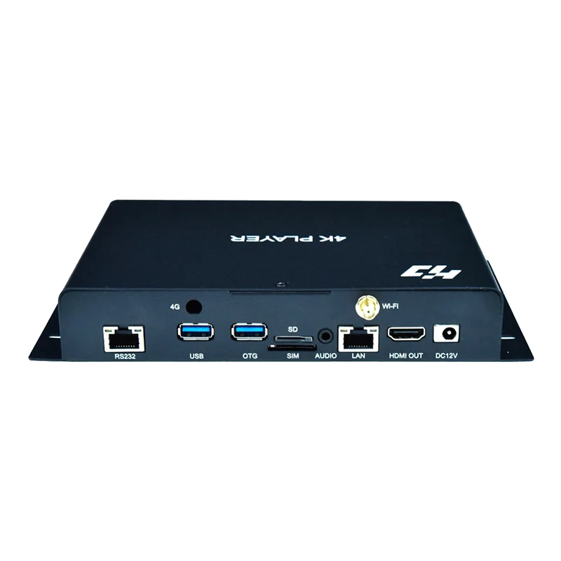 HD H4K Multimedia Player 4K High Resolutions Newly Launched Used for LED Videotron LED Indoor Outdoor Display LED Installations