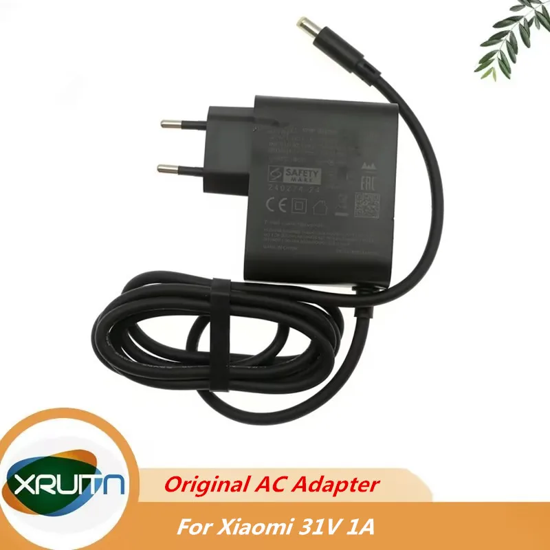 

Оригинальный адаптер питания 31V 1A GC32-310100-2A для пылесоса Xiaomi, зарядное устройство GC32-310100-1A.