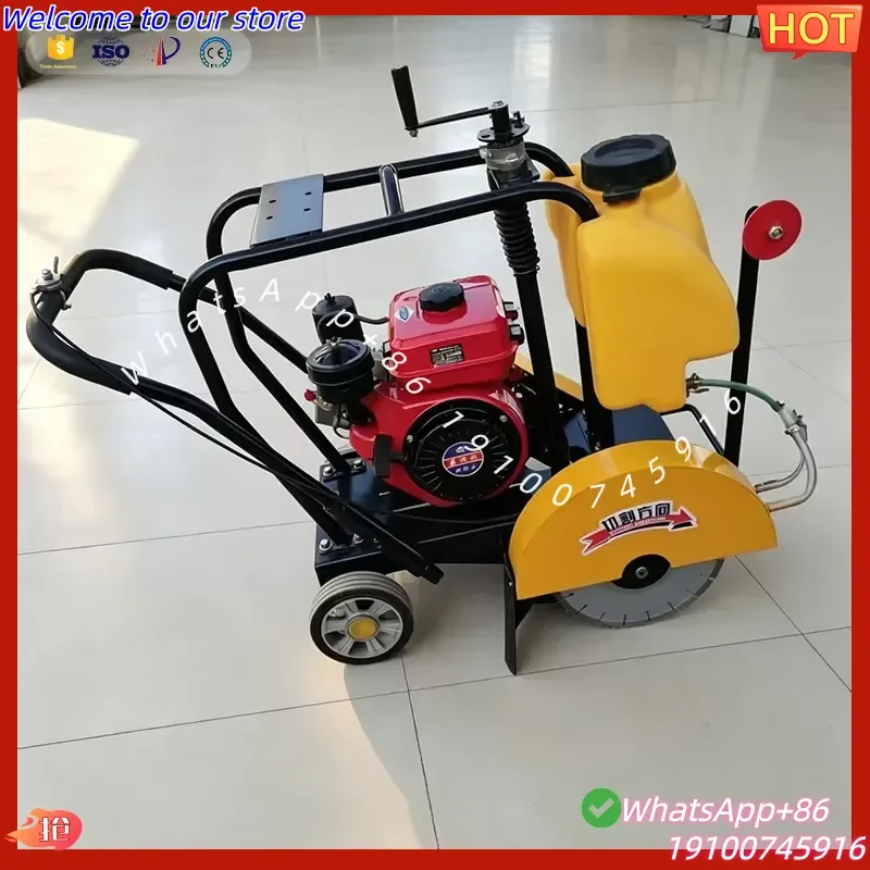2026Hot Small Portable Road Cutting Machine Concrete Saw for Small Road Patching and Municipal Trenching Projects