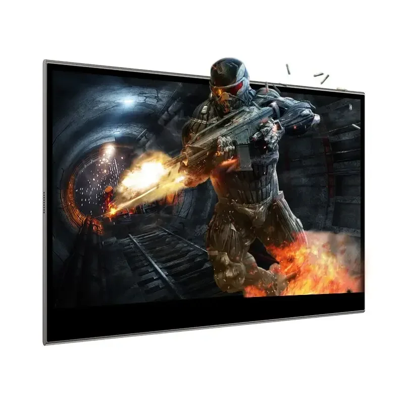 PIXEL HOT OEM 13.3 15.6 16 17.3 Inch Gaming Touch Screen 1080P 2K 4K 144HZ IPS Laptop PC LCD Ultra Thin Portable Monitor