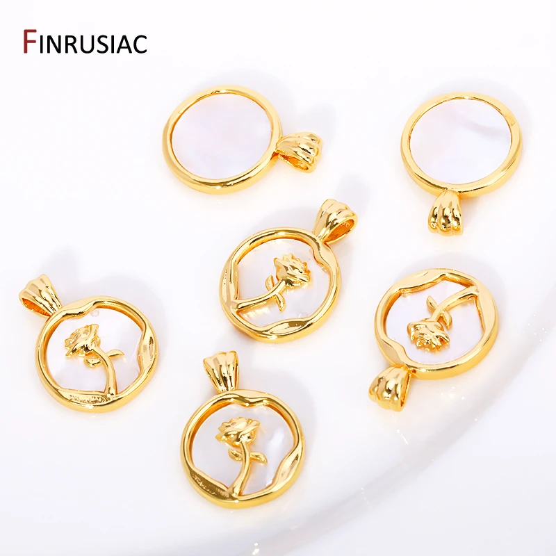 Высокое качество 18 К позолоченная латунь сердце звезда подвески для изготовления ювелирных изделий, подвеска в виде ракушки-бабочки для изготовления ожерелья и браслета своими руками