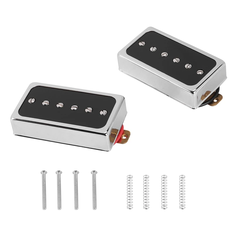 P90 Electric Guitar Pickup Humbucker Size Single Coil Pickup Neck And Bridge Guitar Parts And Accessories