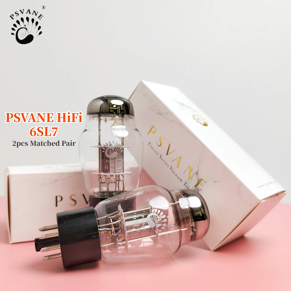 6SL7 PSVANE HiFi  Vacuum Tube Replace 6H9C 6N9P 6SL7 5691 ECC35 Hifi Audio Vintage Tube Amplifier DIY Factory Matched Stereo