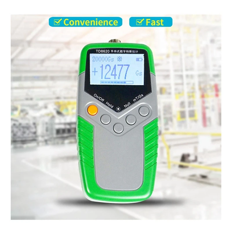 Handheld Digital Meter Magnetic Flux Meter Surface Magnetic Field Test 5% Accuracy Fine Workmanship And Perfect Style