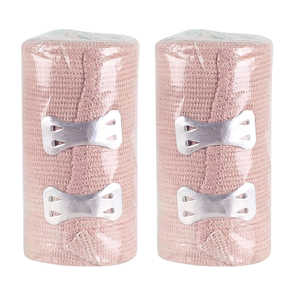 

2pcs Compression Wrist Guard Band Elastic Wrap Support Arm Leg Sports Adjustable Body Protector Breathable Wrap Bandages For