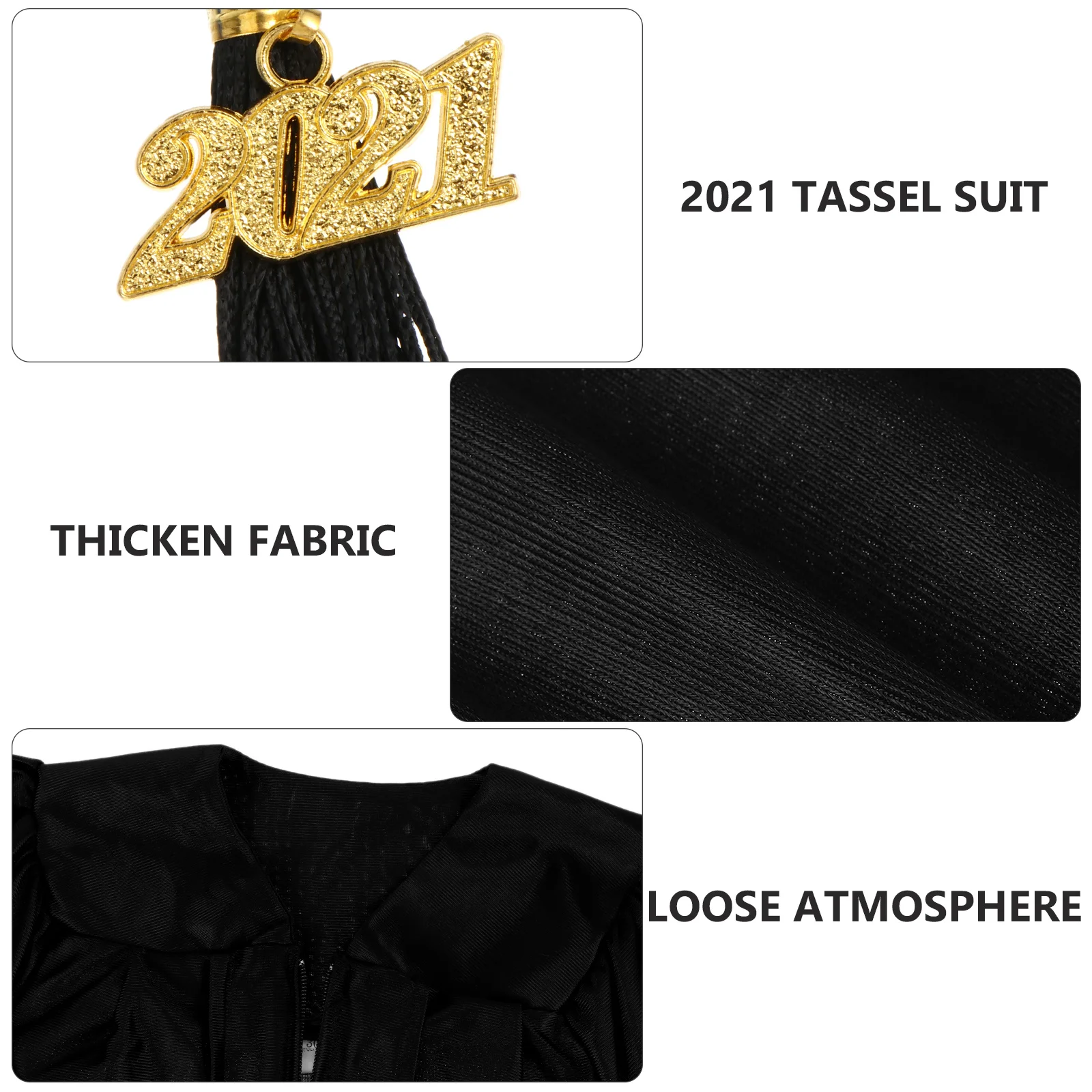 1 Set Abschlusskleid, Mütze, Doktor-Robe für Kinder, Kind, akademisches Kleid, Vorschule, Kindergarten, Party, Cosplay, Fotoshooting, Bekleidung