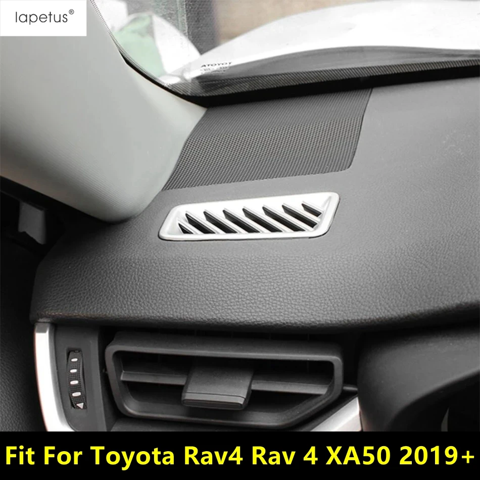 

Dashboard AC Air Conditioning Outlet Vent Frame Stickers Cover Trim Accessories Interior For TOYOTA RAV4 RAV 4 XA50 2019 - 2024
