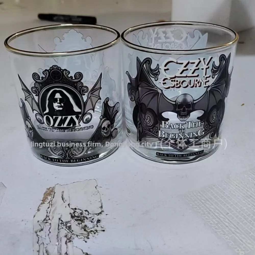 

Whiskey Glass with Music Inspired Design for Drinking or Collecting Durable Glass Cup Ideal for Home Bar Party or Gift Use