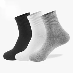 5pair Women and Man Socks Breathable Ankle Socks Solid Color Short Comfortable High Quality Cotton Low Cut Sock Black White Gray