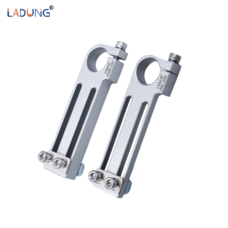 Manimounting  robot mechanical arm bracket Accessories Heavy Duty Fixed Support Fixture Profile Cylinder Slide Moving Connector