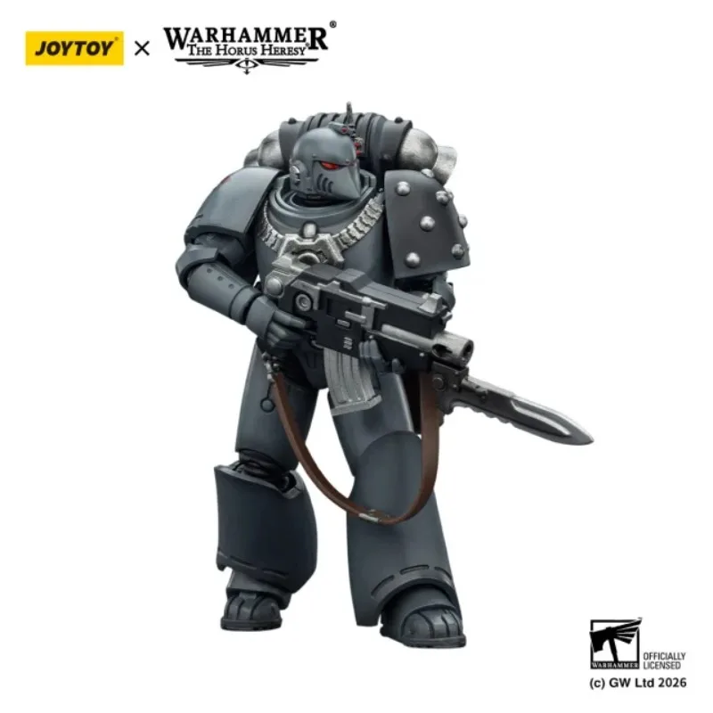 

JOYTOY Warhammer 40000 Space Wolves MKVI Tactical Legionary 1/18 Action Figure Official Licensed Collectible Model