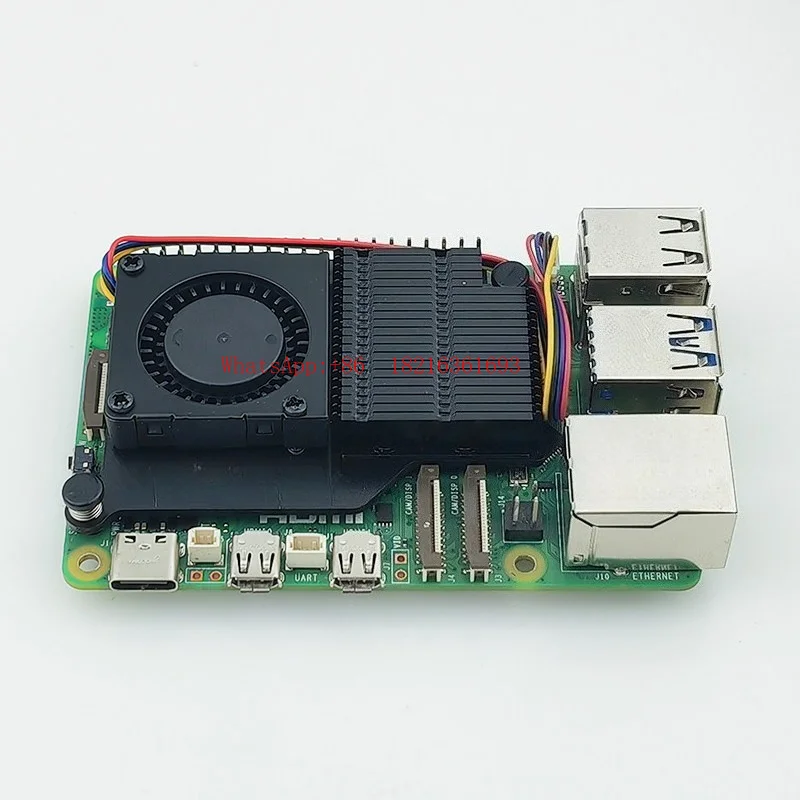 5th Generation, Aluminum Radiator Raspberry Pi 5 PWM Turbo Blower Fan