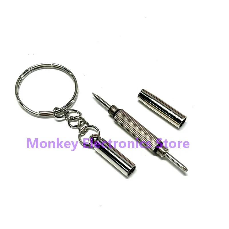 Eyeglass screwdriver multifunction screwdriver triple-use small change awl Eyeglass accessories triple-use