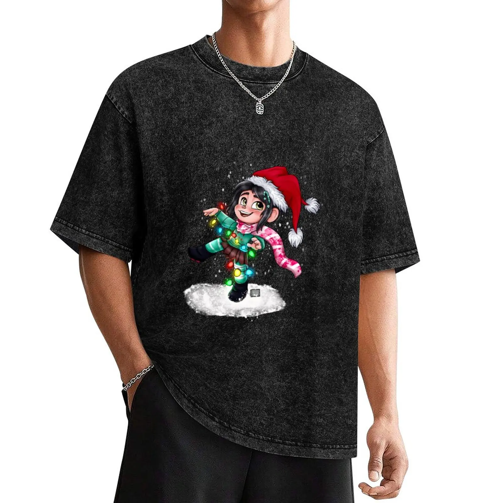 Vanellope - Christmas Spirit T-Shirt korean fashion custom shirt new gifts and t-shirts mens t shirts