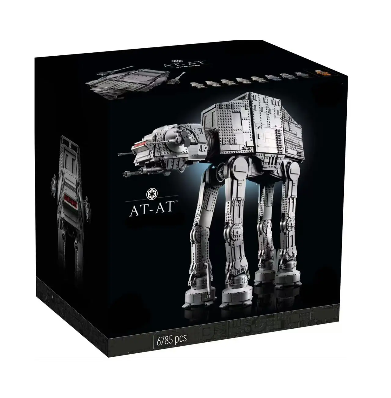 

6785 деталей, набор для сборки AT-AT, 2026, в наличии, большой конструктор, декор для дома, совместим с LEGO, подарок для детей и взрослых