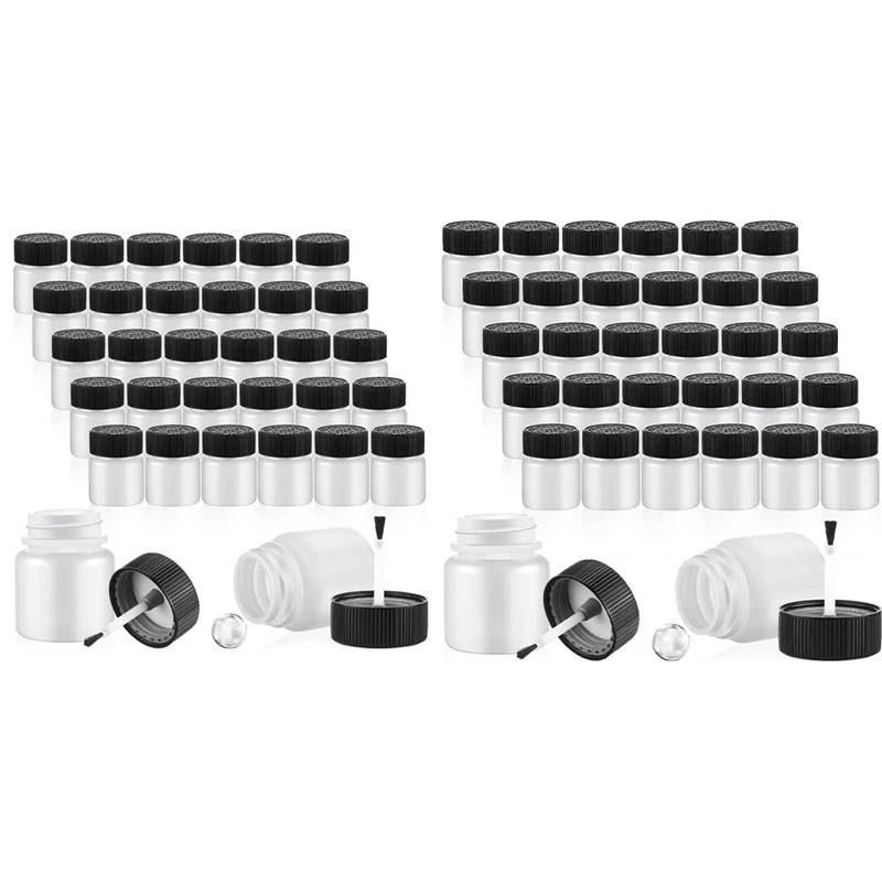 

Touch Up Paint Bottles 30 Ml Empty Touch Up Paint Container With Brush & Mixing Ball For Chip Repair Car