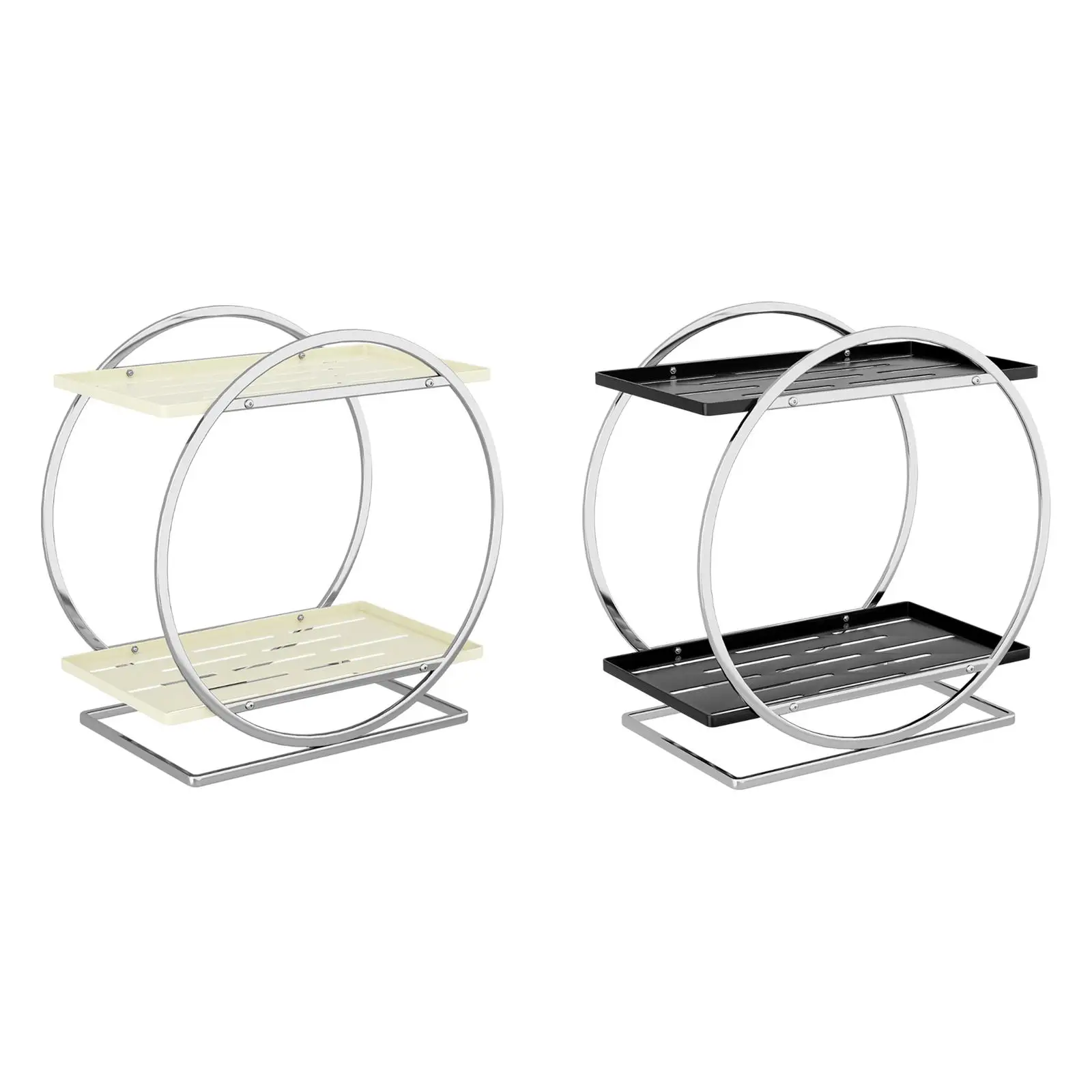 

Bathroom Countertop Organizer Makeup Organizer Easy to Install Multifunction