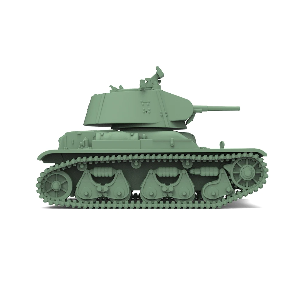 

1/220 1/160 1/87 SSMODEL SS815 Железнодорожная военная модель, комплект немецкого легкого танка Pz.Kpfw._35_R