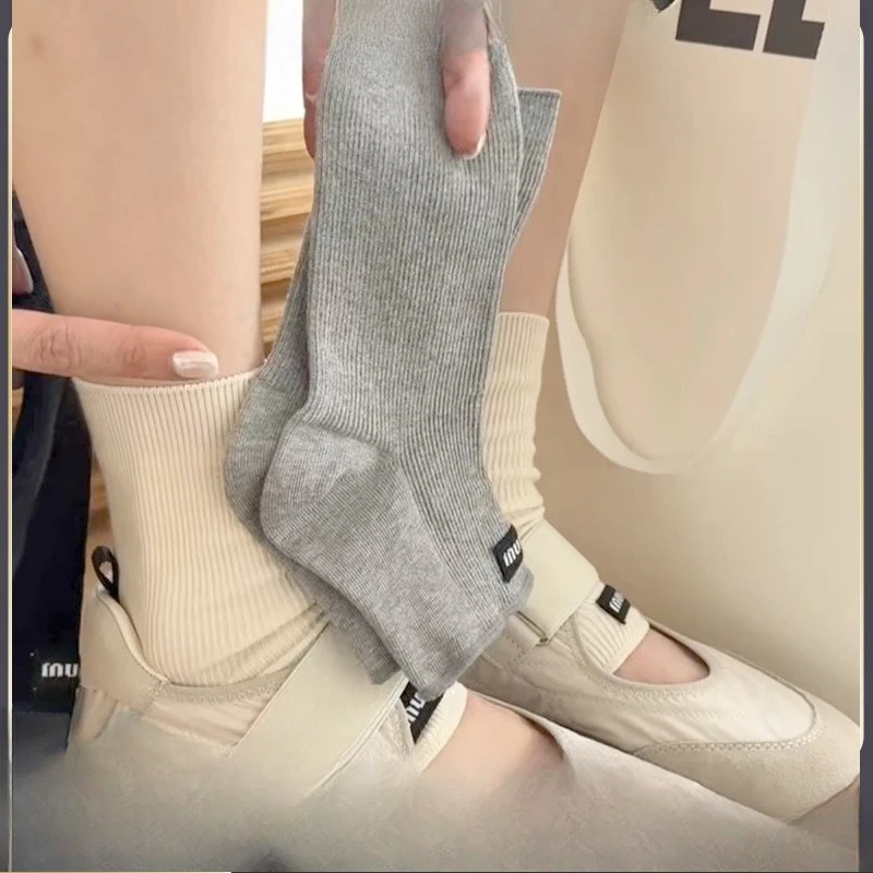 

Women Vintage Half Socks Foot Covers Breathable Cotton Ankle Socks