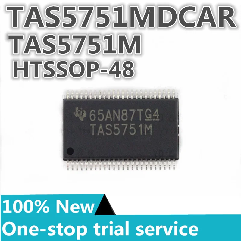 2-20PCS %New TAS5754MDCA TAS5753MDDCAR TAS5751MDCAR marking TAS5754M TAS5753MD TAS5751M HTSSOP-48 audio power amplifier